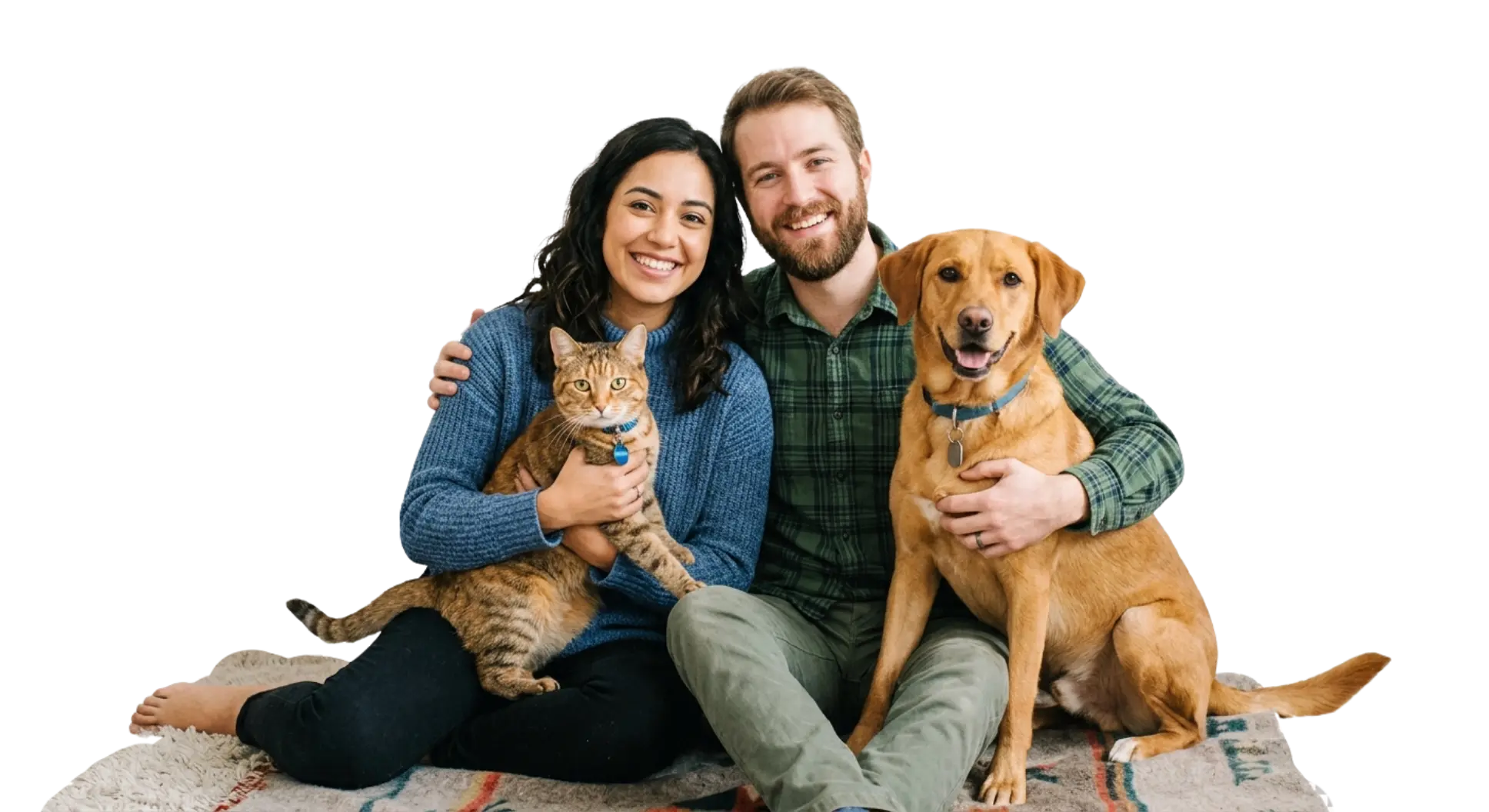 Referencia visual cálida de adopción